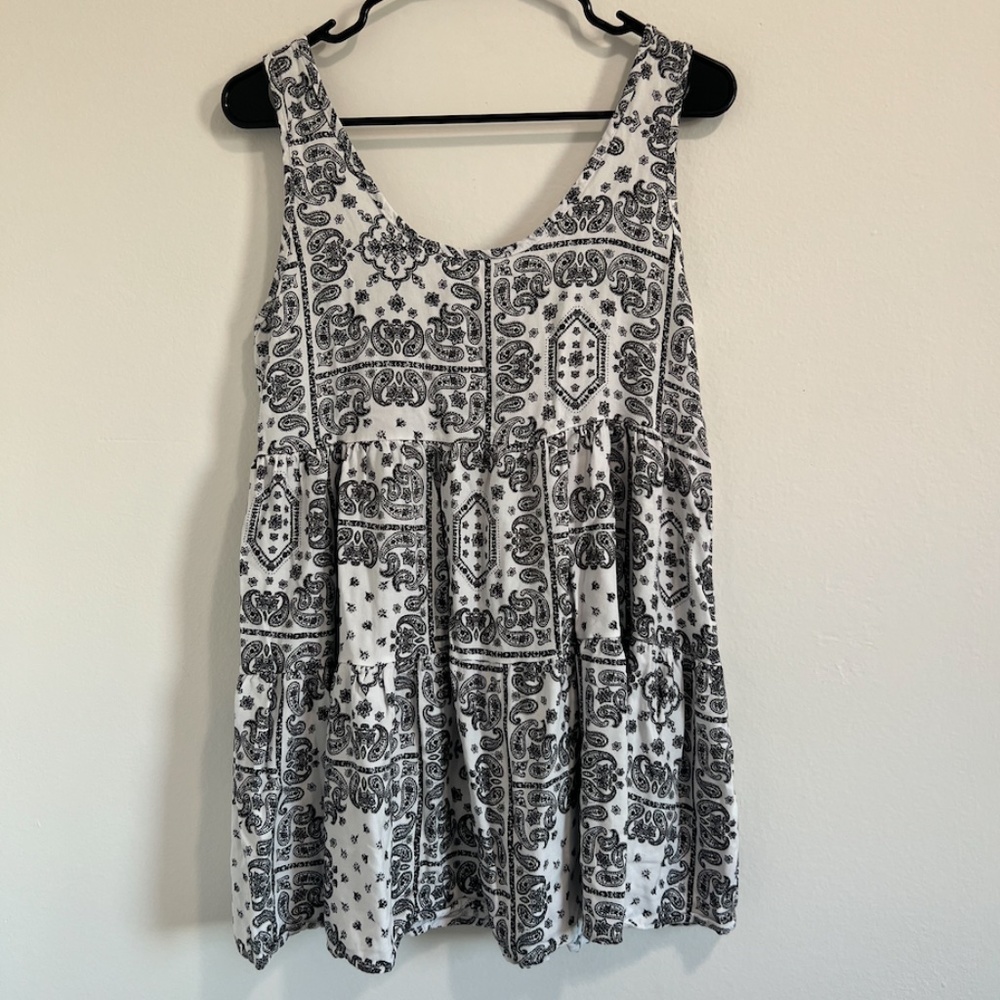 Audrey 3 + 1 Black & White Dress